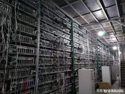 Inside a modern cryptocurrency mining farm
