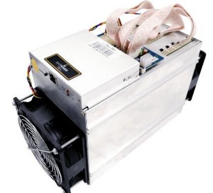Close-up of a high-performance Bitcoin mining rig highlighting its complex electronics